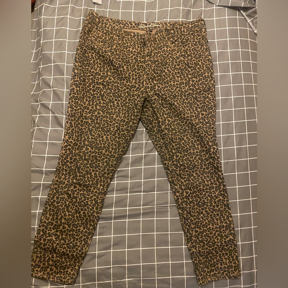 Leopard Punk Jeans